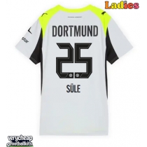 Borussia Dortmund Niklas Sule #25 Replica Away Shirt Ladies 2025-26 Short Sleeve